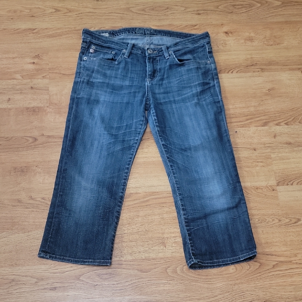 (Capris) Big Star Sweet Crop Jeans Capris Size 28